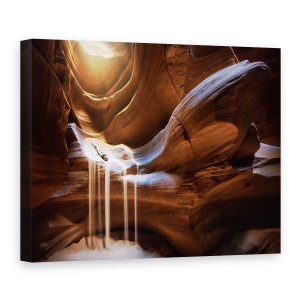 Tablou canvas - Cascada Antelope, Arizona, Canion, Gresie, Antilopa, Peisaj, 50 x 70 cm