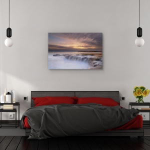 Tablou canvas - Cascada, Peisaj, Ocean, Coasta, 60 x 90 cm - Img 3