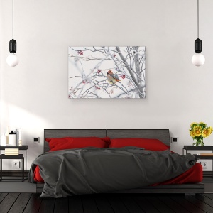Tablou canvas - Ceruire, Iarna, Rece, Inghet, Bruma, 80 x 120 cm - Img 3