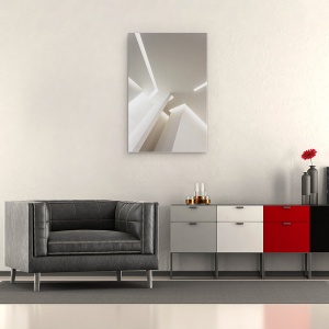 Tablou canvas - Chei, Tavan, Usor, Chei, Ghips, Alb, 60 x 90 cm - Img 2