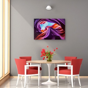 Tablou decorativ pe canvas cu peisaj Canionului Antelope