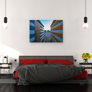 Tablou canvas - Colibele De Plaja Pe Dig, Sarbatori, Vacanta, Plaja, 60 x 90 cm - Img 3
