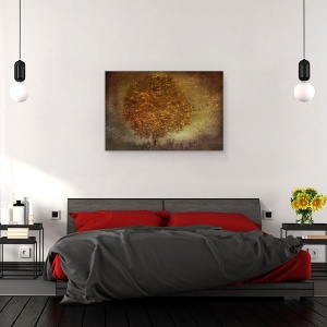 Tablou canvas - Copac De Toamna, Atmosfera, Pictor, 40 x 60 cm - Img 3