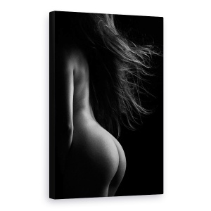 Tablou canvas - Curbe, Senzual, Frumusete, Portret, Fata, Femeie, 60 x 90 cm