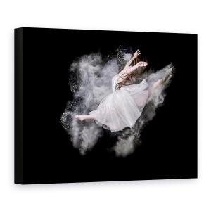 Tablou canvas - Dansator De Praf, Danseaza, Femeie, 75 x 100 cm