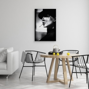 Tablou canvas - Doamna In Negru, Oameni, Strada, Emotional, 40 x 60 cm - Img 4
