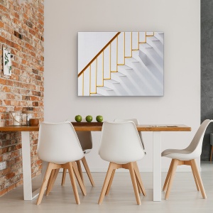 Tablou canvas - Doar Pasi, Scari, Scara, Casa Scarii, Scara, Pasi, 75 x 100 cm - Img 4