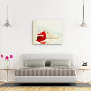 Tablou Canvas - Dupa-Amiaza Lenesa, 60 x 75 cm - Img 3