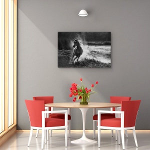 Tablou canvas - Evadare, Animal, Cai, Galop, Forta, 80 x 120 cm - Img 4