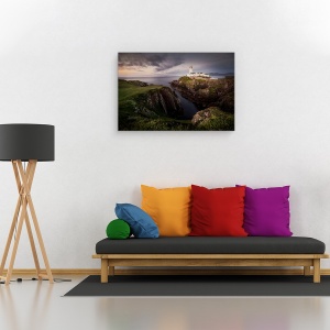 Tablou canvas - Farul De La Fanad, Irlanda, 60 x 90 cm - Img 2
