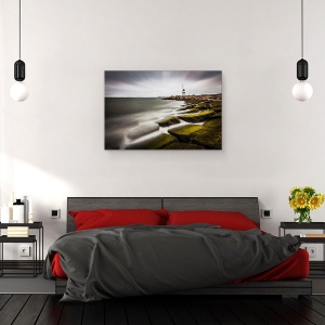 Tablou canvas - Farul Ijmuiden, Olanda, Turn, Arhitectura, 60 x 90 cm - Img 3