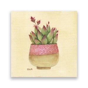 Tablou Canvas - Floral, Flori, Vaza, Pictura, 60 x 60 cm