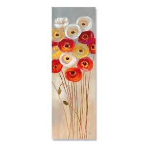 Tablou Canvas - Flori de maci, Flori, 40 x 100 cm
