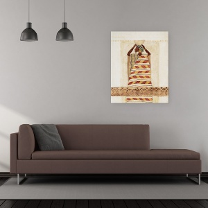 Tablou canvas - Frumusete Africana 2, 60 x 75 cm - Img 2