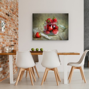 Tablou canvas - Gusturi De Vara, Capsuni, 50 x 70 cm - Img 4