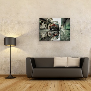 Tablou canvas - Havana I, American, Vechi, Parcat, Retro, 75 x 100 cm - Img 2