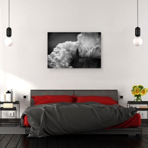 Tablou canvas - Imbratisand Farul, Peisaj Marin, Strop, Accident, 60 x 90 cm - Img 3