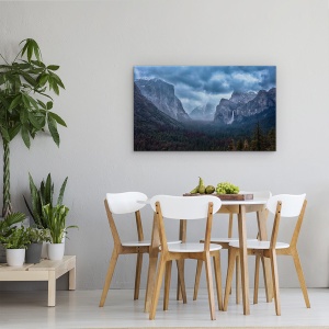 Tablou canvas - In Mijlocul Unei Furtuni, Yosemite, Tunet, Cer, 50 x 80 cm - Img 4