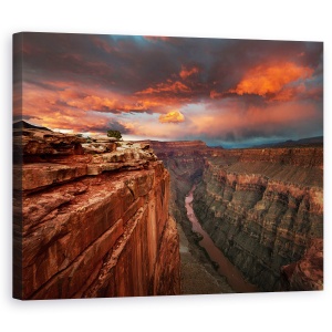 Tablou Canvas - Izbavire, Grand, Stanci, Marele Canion, Valea, Raul, 60 x 75 cm