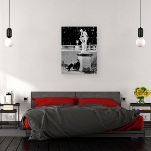 Tablou canvas - Jardin Du Luxembourg, Paris, Franta, Parc, Statuie, 60 x 80 cm - Img 3