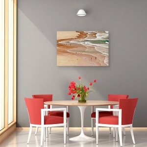 Tablou canvas - La Plaja, Brittany, Franta, Plaja, Coasta, 80 x 120 cm - Img 4