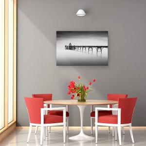 Tablou canvas - Land Liminal, Debarcader, Pod, Laptos, 40 x 60 cm - Img 4