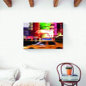 tablou decorativ canvas cu taxi Las Vegas
