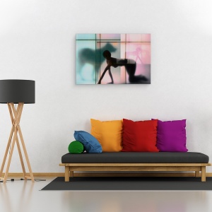 Tablou canvas - Limbajul Corpului 23, Femeie, Femeie, Femeie, Fata, Dezbracat, 40 x 60 cm - Img 2