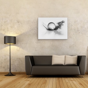 Tablou canvas - Luminozitate, Pana, Pene, Perla, Picatura, 60 x 80 cm - Img 2