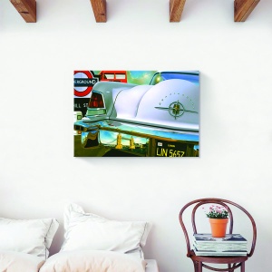 Tablou canvas retro cu Lincoln Continental