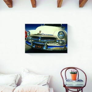 Tablou canvas Mașina Retro Mercury 60x90 cm