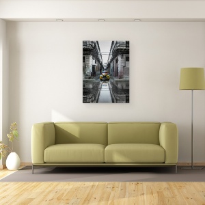 Tablou canvas - Masina Veche Clasica in Havana, American, Havana, Batran, Parcat, Retro, Strada, 60 x 80 cm - Img 2