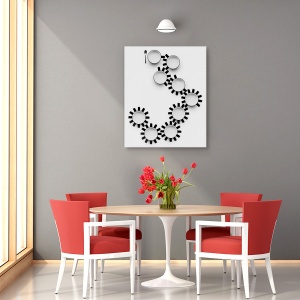 Tablou canvas - Motorul Zilnic, Lapte, Unelte, Arta, Alimente, 60 x 75 cm - Img 4