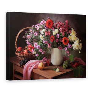 Tablou Canvas - Natura Moarta Colorata 1, 75 x 100 cm