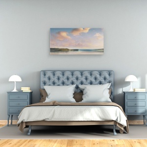 Tablou canvas - Natura, Peisaj, Mare, Apus De Soare, 50 x 100 cm - Img 3