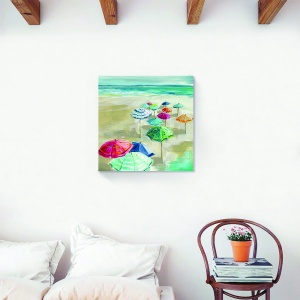 Tablou decorativ canvas peisaj plajă 60x60 cm