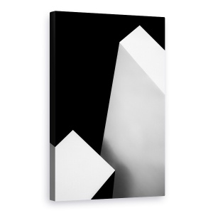 Tablou canvas - Nero Bianco, Alb, Contrast, Blocuri, 40 x 60 cm
