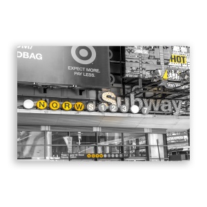 Tablou Canvas - New York, Subway, 75 x 100 cm