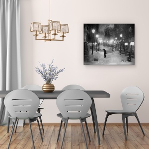Tablou canvas - Ninge, Zapada, Iarna, Rece, Lampi, 60 x 75 cm - Img 4