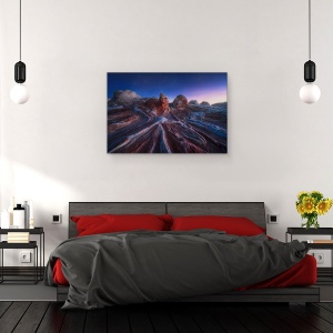 Tablou canvas - Nodul De Piatra Gordian, Arizona, Gresie, Desert, Geologie, 40 x 60 cm - Img 3