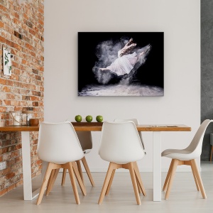 Tablou canvas - Nor Dansand, Editare Creativa, Sari, Salt, Performanta, Actiune, 60 x 80 cm - Img 4