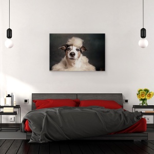 Tablou canvas - Norul, Caini, Studio, Animale, Caine, Bumbac, 60 x 90 cm - Img 3