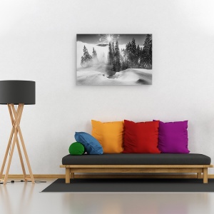 Tablou canvas - O Poveste De Iarna, Iarna, Rarau, Munti, Bucovina, Romania, 40 x 60 cm - Img 2