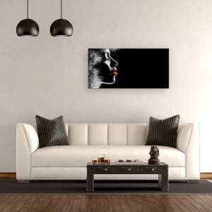Tablou Canvas - Organisme, Model, Studio, Lumina, Femeie, Fata, Panorama, 50 x 100 cm - Img 3