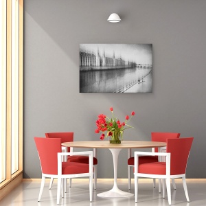 Tablou canvas - Palatul De Justitie, Paris, Franta, Sena, Rau, 40 x 60 cm - Img 4