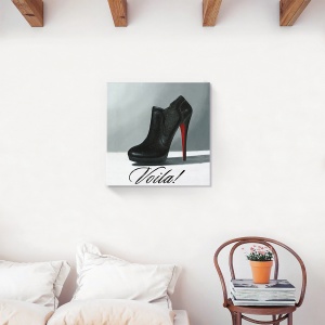 Tablou decorativ canvas pantofi femei 60x60 cm