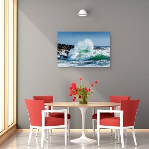 Tablou canvas - Peisaj Marin, Ocean, Val, Apa, 40 x 60 cm - Img 4