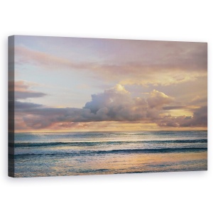 Tablou canvas - Peisaj, Natura, Mare, Apus De Soare, Valuri, 50 x 80 cm