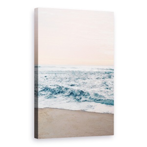 Tablou canvas - Peisaj, Natura, Mare, Valuri, Nisip, Apus De Soare, 60 x 90 cm