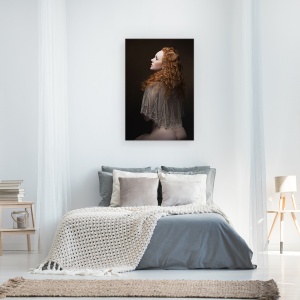 Tablou canvas - Perle, Par, Femeie, Model, Frumusete, 40 x 60 cm - Img 3